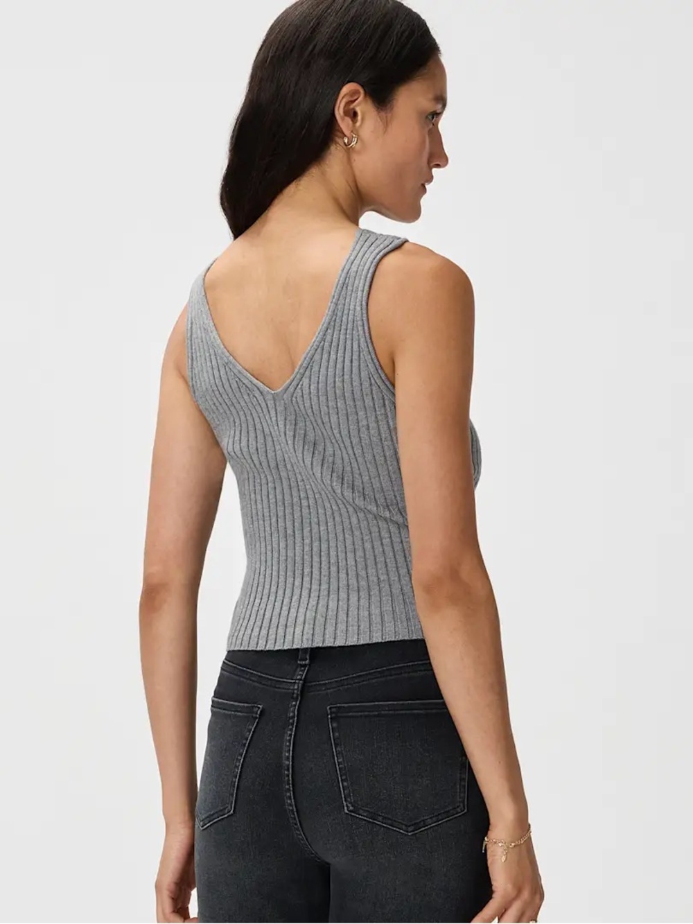 Quince Ribbed Tank Top - Picture 3 of 7